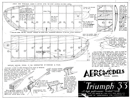 aero models triumph wing